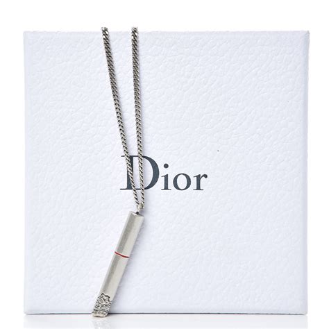 dior cigarette necklace|dior necklace vintage.